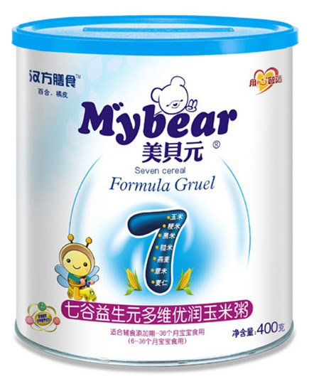 美貝元七谷益生元多維優(yōu)潤玉米粥