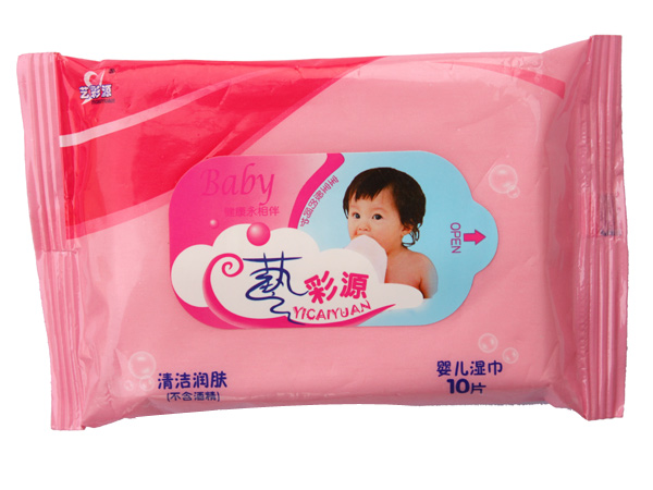 藝彩源清潔潤(rùn)膚嬰兒濕巾