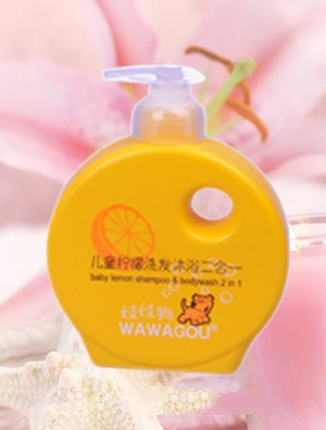娃娃狗兒童香桃洗發(fā)沐浴二合一