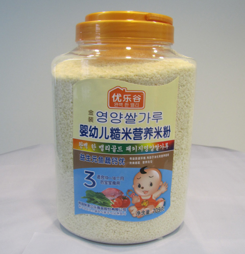 優(yōu)樂(lè)谷嬰兒米粉3段