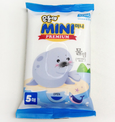 順順兒高級(jí)系列嬰幼兒濕巾便攜裝5片