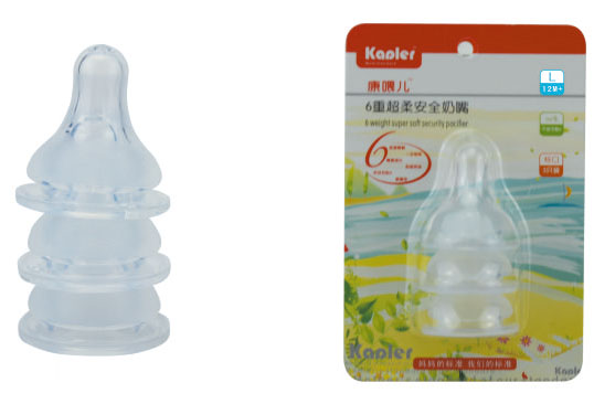 康喂兒超柔安全奶嘴3個裝L碼(標口)