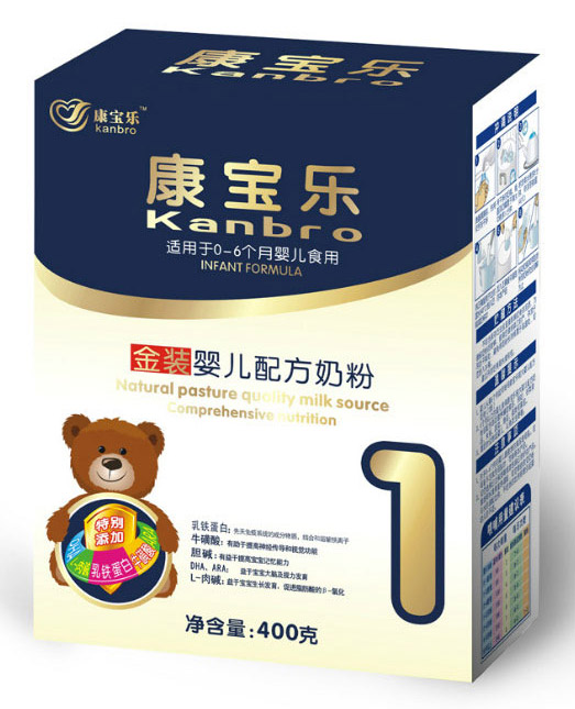 康寶樂金裝嬰兒奶粉1段400g