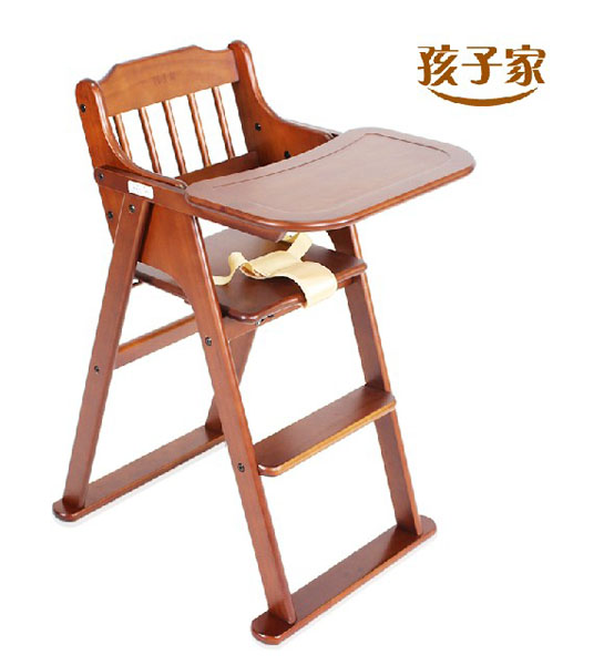 孩子家全實木兒童餐椅