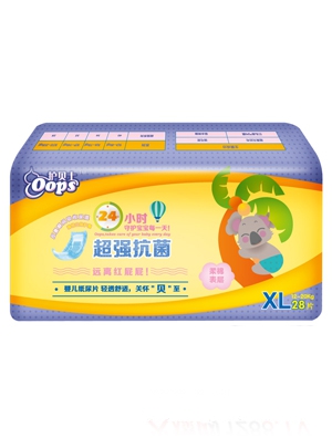 護貝士嬰兒紙尿片XL碼28片