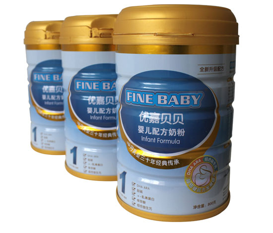 優(yōu)嘉貝貝嬰兒配方奶粉1段800g