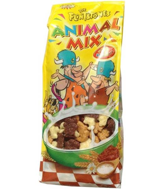 摩登原始人動(dòng)物什錦麥片250g