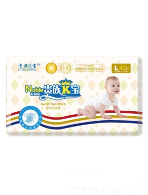 貴族K寶嬰兒紙尿片L碼