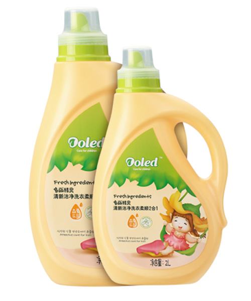 多麗精靈清新潔凈洗衣柔順二合一