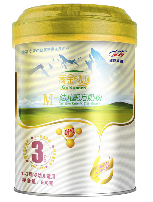 黃金牧場M+幼兒配方奶粉