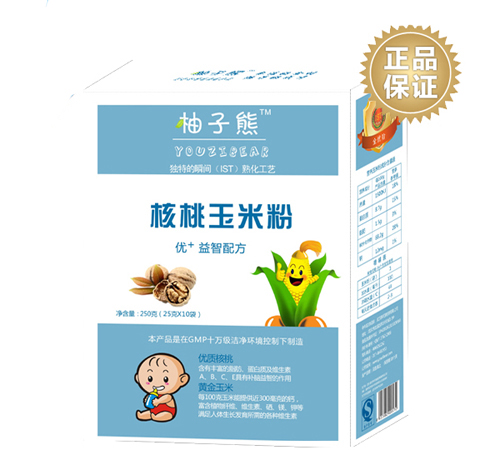 柚子熊核桃玉米粉