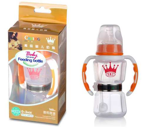 金嬰王標(biāo)口160ML橙色奶瓶