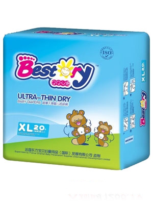 貝貝心語超薄干爽嬰兒紙尿褲L碼