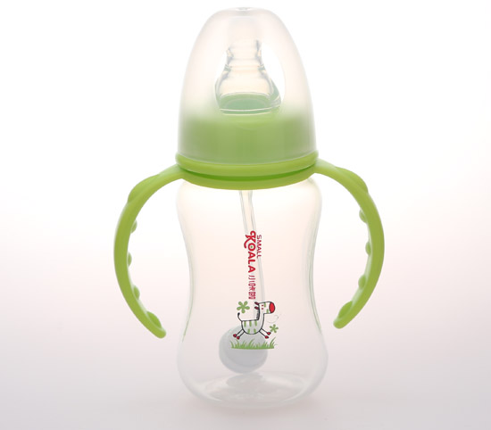 小咔啦標準口徑嬰兒奶瓶150ml綠色