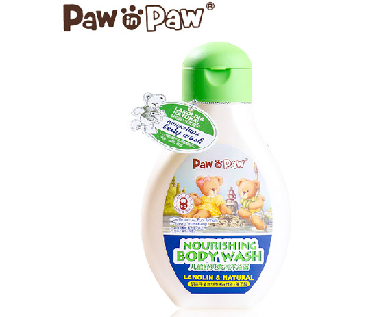 paw in paw兒童舒爽柔潤沐浴露250ml