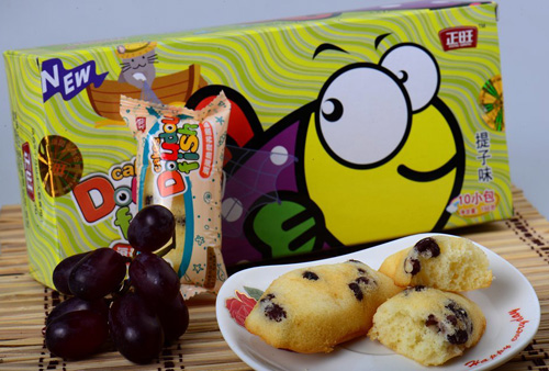 正旺逗逗魚營養(yǎng)蛋糕提子味