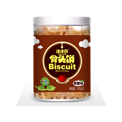 沐沐琪黑糖骨頭餅干