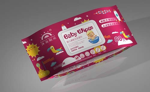 沐浴陽光嬰兒爽膚衛(wèi)生濕巾
