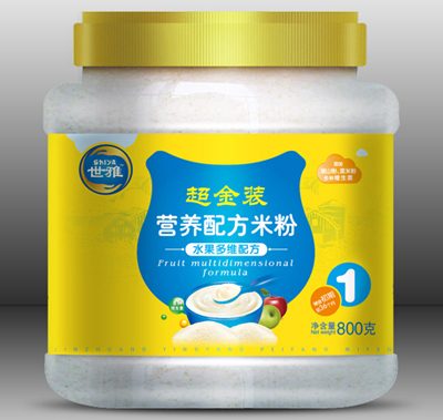 世雅超金裝水果多維營(yíng)養(yǎng)米粉