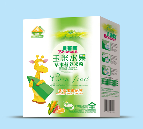 貝善臣香橙玉米配方米粉(盒裝)
