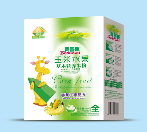貝善臣香蕉玉米配方米粉(盒裝)