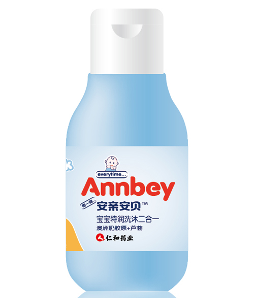 安親安貝寶寶特潤洗沐二合一