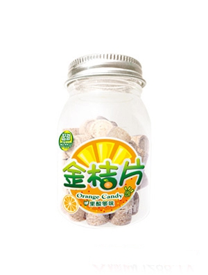 起勁45g瓶裝金桔片