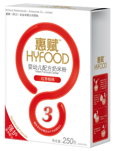 惠賦紅棗核桃嬰幼兒配方米粉盒裝