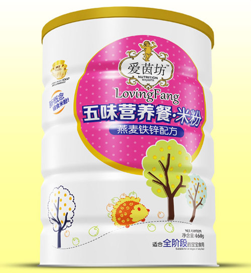 愛(ài)茵坊燕麥鐵鋅五味營(yíng)養(yǎng)餐米粉鐵聽(tīng)