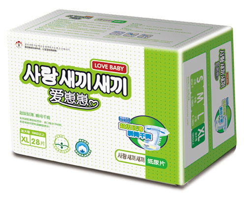 愛崽崽超級(jí)薄紙尿片XL碼