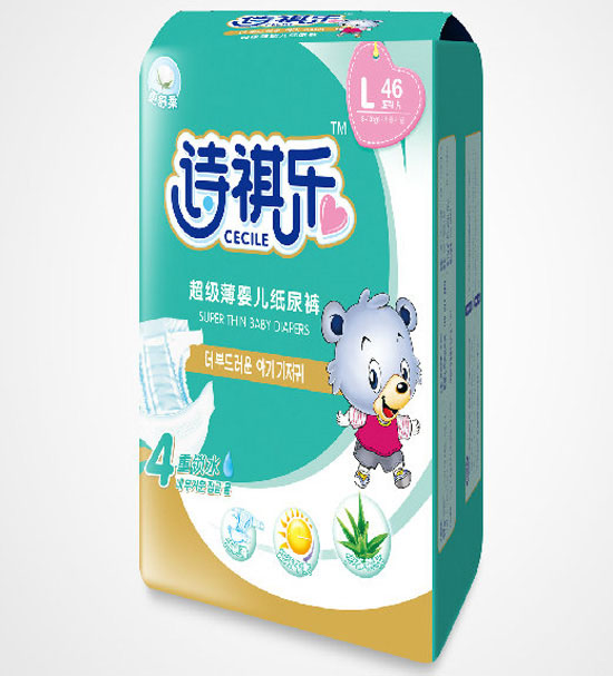 詩祺樂超級薄嬰兒紙尿褲(大包)L碼