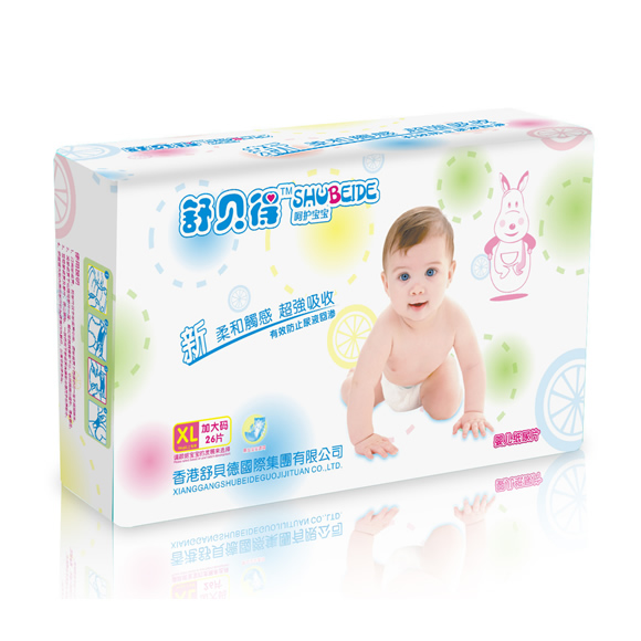 舒貝得超薄柔棉紙尿片P26-38