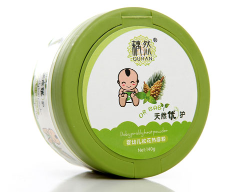 藕然嬰幼兒松花熱痱粉