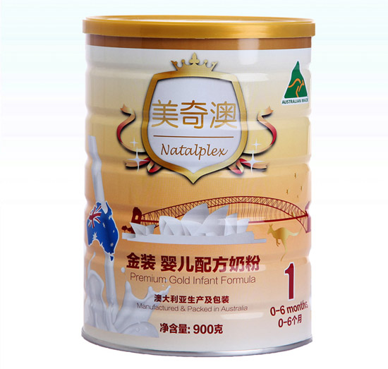 美奇澳金裝嬰兒配方奶粉1段