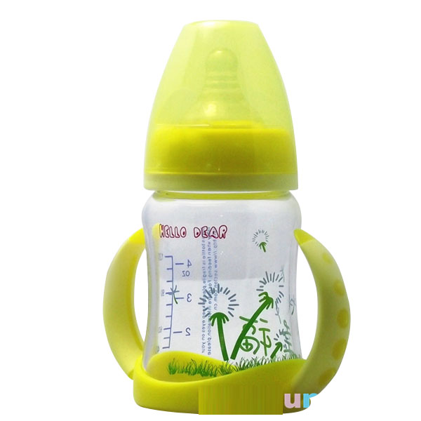 哈樂帝爾我發(fā)現(xiàn)系列炫彩奶瓶嫩黃120ml