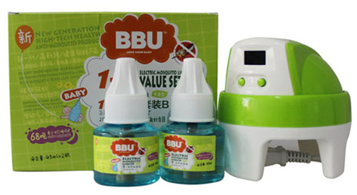 BBU嬰兒電熱蚊香液1+2特惠套裝B(2瓶+智能器)