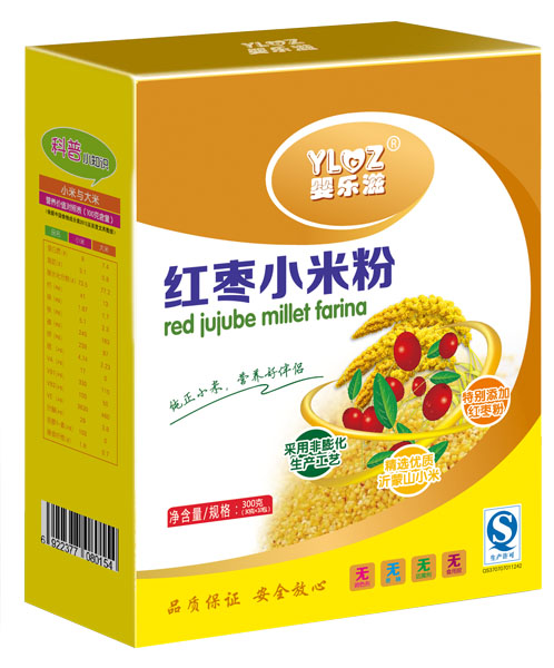 嬰樂滋紅棗小米粉300g