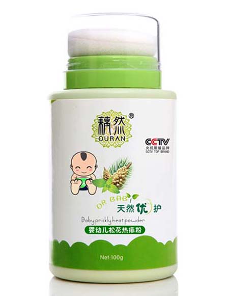 藕然嬰幼兒松花熱痱粉