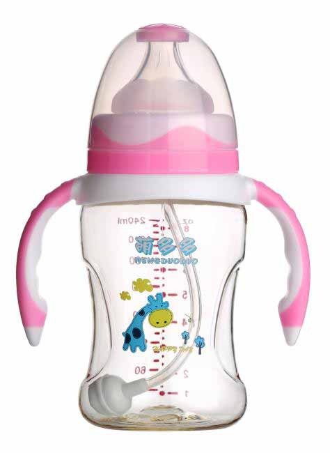 �ȶ��PPSU����240ml�pɫ�t���ֱ��Ԅ���ƿ