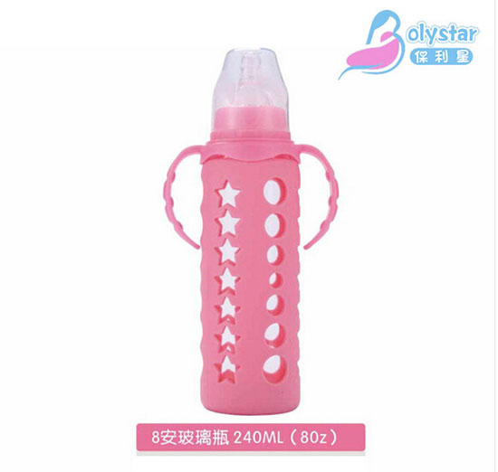 保利星240ml自然實(shí)感晶鉆奶瓶