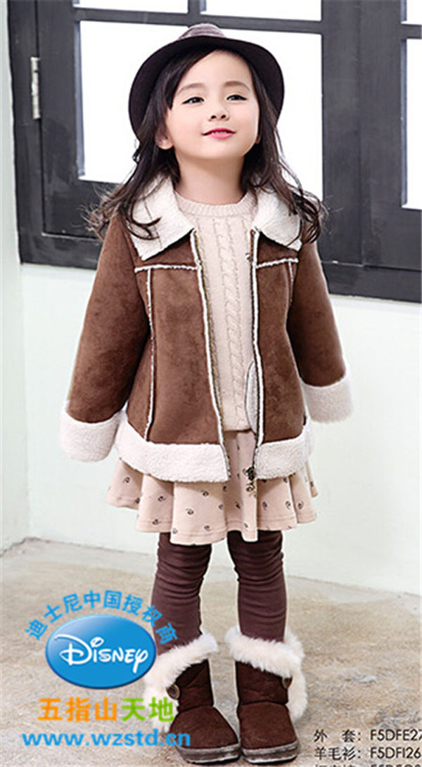 迪士尼女童可愛小外套