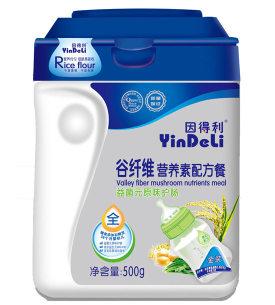 因得利谷纖維營養(yǎng)素配方餐500克