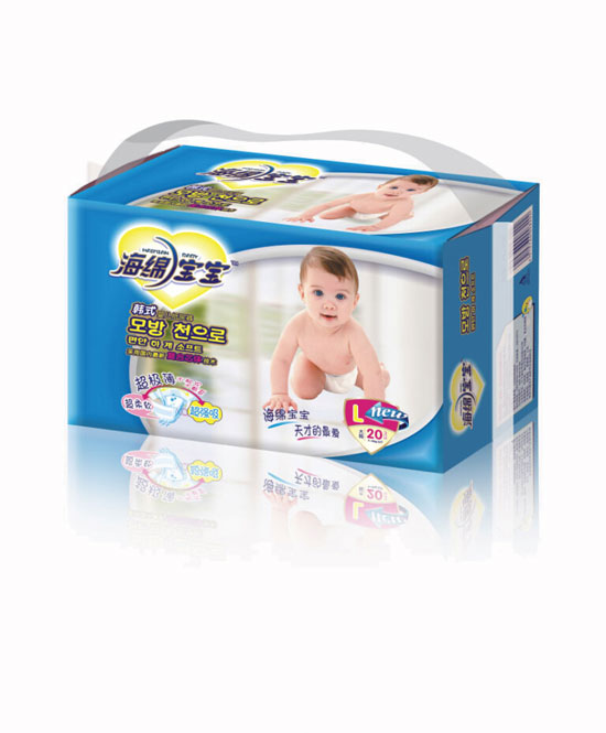 海綿寶寶嬰兒紙尿褲L大碼