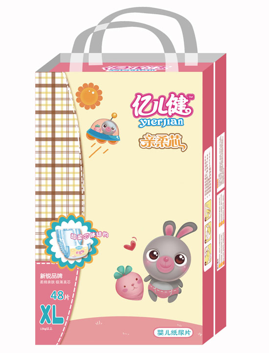 億兒健親柔芯紙尿片XL碼