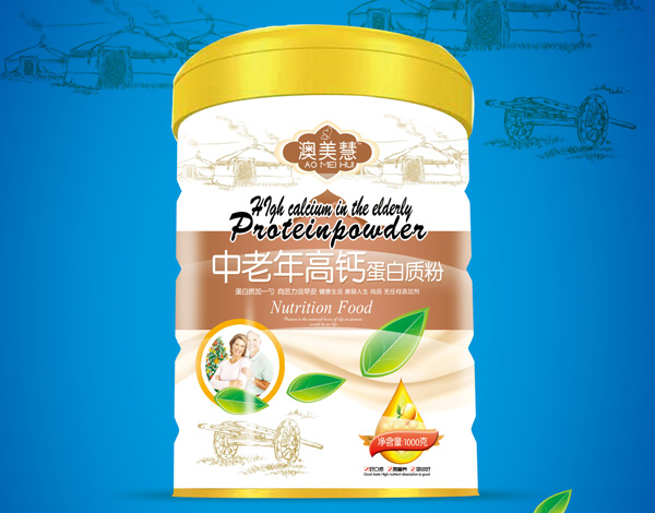 澳美慧中老年高鈣蛋白質(zhì)粉2