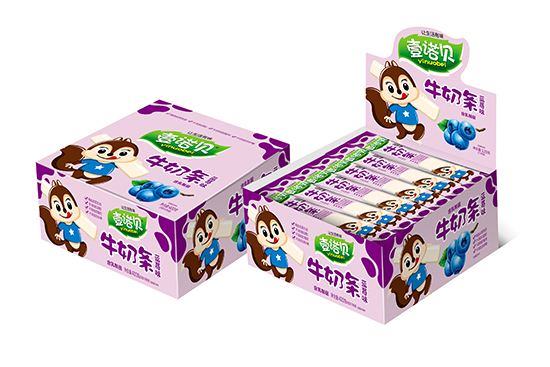 壹諾貝牛奶條藍(lán)莓味