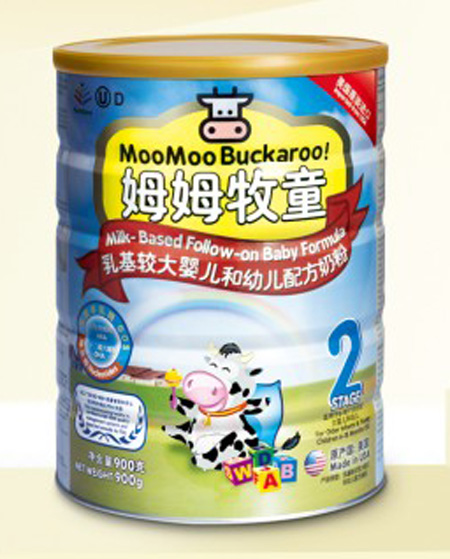 姆姆牧童較大嬰兒和幼兒配方奶粉