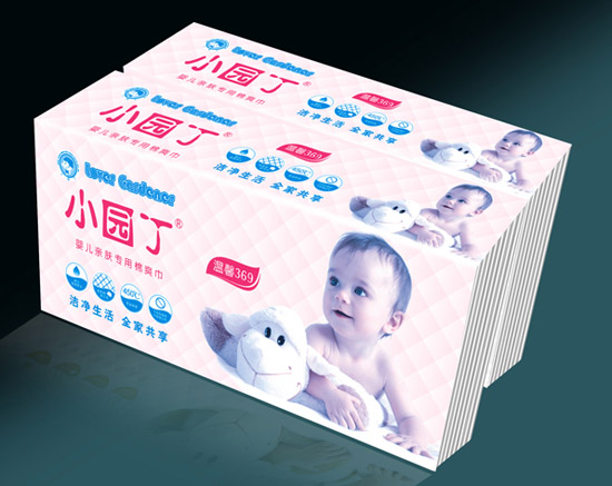 小園丁嬰兒親膚專用棉爽巾單包