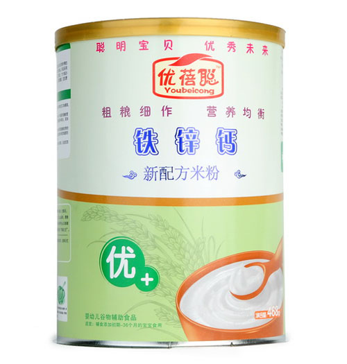 優(yōu)蓓聰鐵鋅鈣優(yōu)+營(yíng)養(yǎng)米粉(鐵聽)