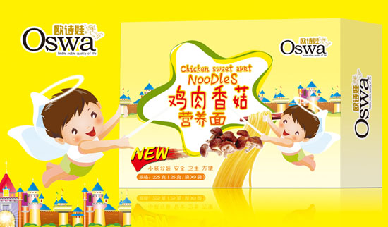 歐詩娃雞肉香菇營養(yǎng)面